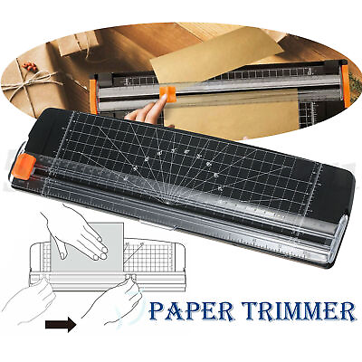 #ad A4 Paper Cutter 12Inch Titanium Paper Trimmer Scrapbooking Tool craft ruler C2G4 $9.69