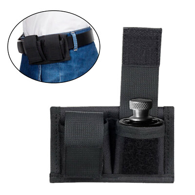 #ad Tactical Double Speed Loader Belt Pouch Fits for 22 32 38 357 41 44 Revolver Mag $8.99