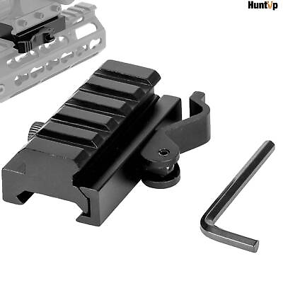#ad 1 2quot; Riser Mount Quick Release 20mm Rail QD Mount Picatinny for Red Dot Scope $8.54