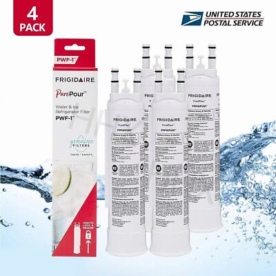 #ad 1 P 2P 3P 4P Frigidaire FPPWFU01 PWF 1 Refrige PurePour Water amp;Ice Filter New $50.89