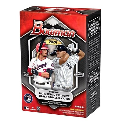 #ad 2024 Bowman Baseball Factory Sealed Blaster Box Pre Order FREE SHIPPING $32.44