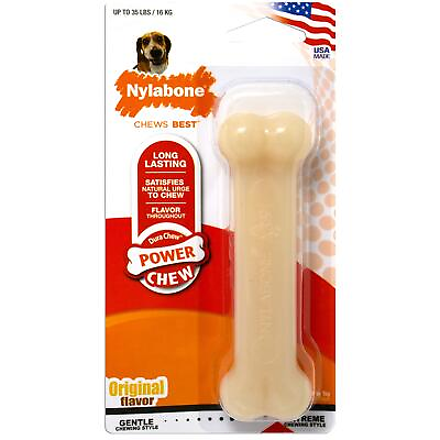 #ad Nylabone Power Chew Flavored Durable Chew Toy for Dogs Dog Toys for Aggress... $6.40