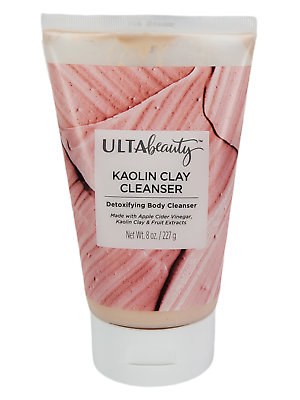 #ad Ulta Beauty Kaolin Clay Detoxify Body Cleanser Shower Wash Scrub 8 Oz Full New $14.95