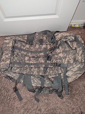 #ad UTG Ranger Field Bag Army Camouflage Back Back Straps Large $50.00