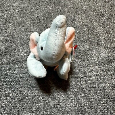 #ad NEW TY Beanie Babies Peanut The Elephant Collection Heart Tag 1995 $19.99