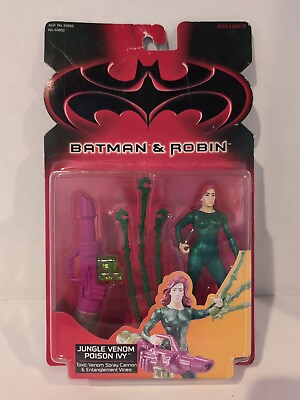 #ad Batman amp; Robin Series Jungle Venom Poison Ivy W Toxic Spray Cannon $13.95