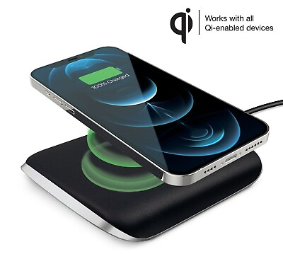 #ad Naztech Power Pad 2 15W Fast Wireless Charger Includes Wall Adapter amp; Cable $39.99