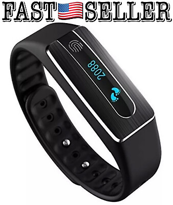#ad Smart Band Bluetooth Fitness Activity Tracker Heart Monitor Bracelet Pedometer $27.21