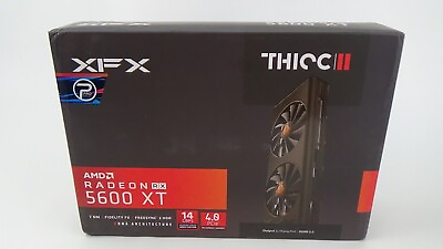 #ad New XFX RX 5600 XT THICC II PRO 14GBPS 6GB Graphics Card RX 56XT6DF46 $694.95