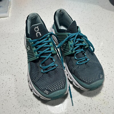#ad Womens On Cloud Cloudswift Teal Athletic Running Shoes Sneakers Size 10 US WORN $21.97