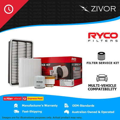 #ad New RYCO Filter Service Kit For TOYOTA HIACE KDH221R 3.0L 1KD FTV RSK37C AU $112.93