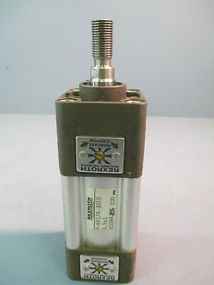 #ad RexRoth Pneumatic Cylinder 1 1 2 x 1 200PSI P68174 3010 $48.99