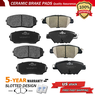 #ad Front And Rear Ceramic Disc Brake Pads For 2016 2022 Mazda CX 9 $40.65