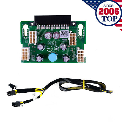 Dell Poweredge T630 T640 GPU Power Supply Expansion Board X7C1K w Cable DRXPD US $46.99