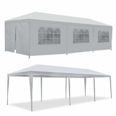 #ad 10#x27; 20#x27; 30#x27; Durable Outdoor Wedding Party Tent Patio Gazebo Canopy w Side Wall $100.49