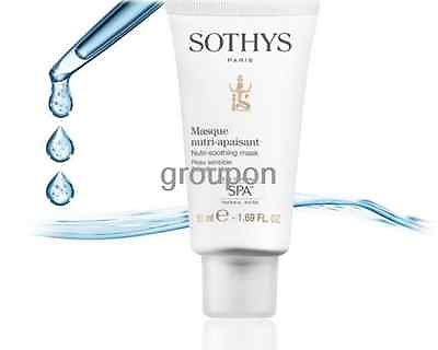 #ad Sothys Sensitive Line Nutri Soothing Mask 150ml Salon Pro Size #tw $68.40