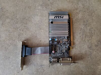 #ad MSI ATI RADEON R5450 MD1GD3H LP 1GB DDR3 VGA HDMI DVI PCI VIDEO CARD A3 7 $19.29
