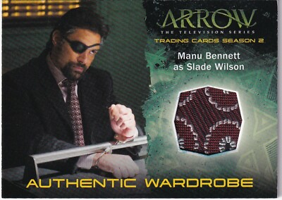 #ad Arrow Season 2 Wardrobe Card M04 Manu Bennett as Slade Wilson $94.75