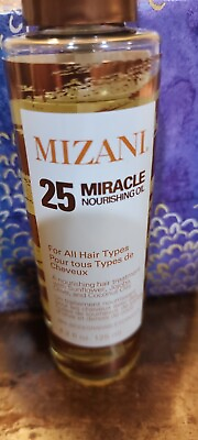 #ad Mizani 25 Miracle Nourishing Oil 4.1 oz 122 ml. Hair amp; Scalp Treatment..New $17.90