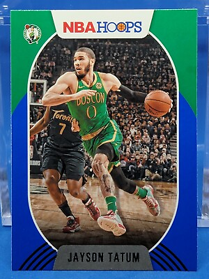 #ad Jayson Tatum NBA Hoops Green amp; Blue #116 Celtics Boston NBA Invest Hot stud $12.99