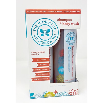 #ad The Honest Co Shampoo and Body Wash 2 17 fl oz Bottles $30.00