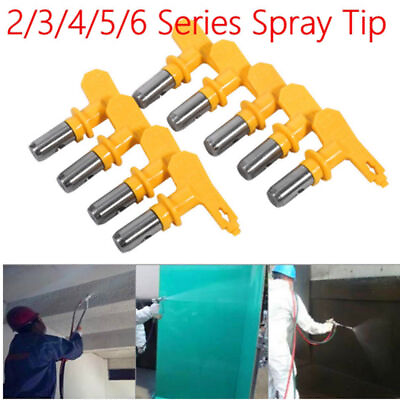 #ad Airless Paint Spray Gun Tips 2 3 4 5 6 Series Nozzle for Paint Sprayer Wholesale $24.99
