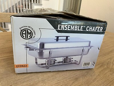 #ad Chafer with Folding Stand 8 Qt. Capacity $75.00