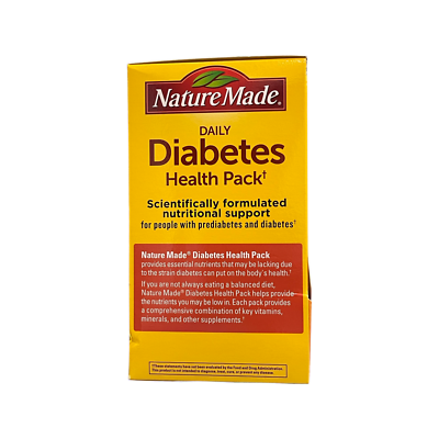 #ad Nature Made Diabetes Health Pack 60 Packets $39.99
