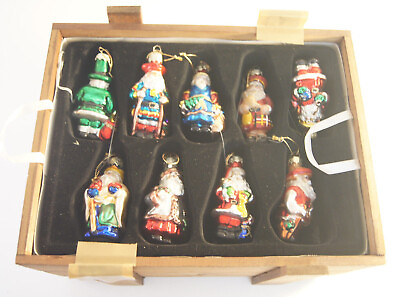 #ad Thomas Pacconi Classics Christmas Tree Ornaments Glass 2002 Collection 18 Pieces $119.75