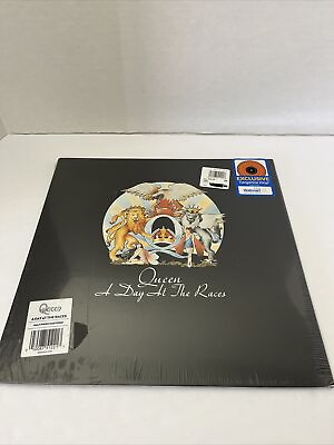 #ad QUEEN A DAY AT THE RACES TANGERINE VINYL WALMART EXCLUSIVE LIMITED LP New $24.97