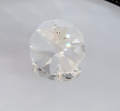 #ad Swarovski Crystal Clear 26mm 2 Hole Octagon 8002 Pendant; Chandelier Link $5.00