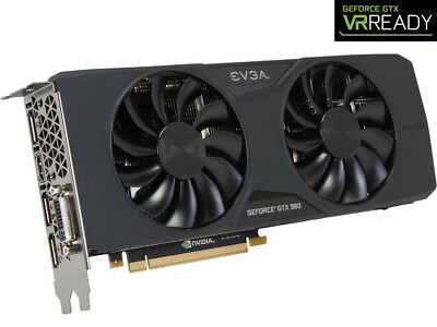 #ad #ad EVGA GeForce GTX 980 4GB GDDR5 PCI Express Video Card 04G P4 2983 KR $230.00