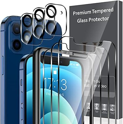 #ad protector de pantalla iphone 12 pro max y lente camara cover para celular 33 $17.12