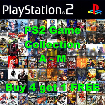 Playstation 2 PS2 A M Games Make Your Own Gaming Lot 🔥 Buy 4 Get 1 Free 🔥 $7.99