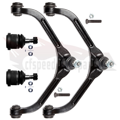 #ad 4pc Front Steering Parts Upper Control Arms w Ball Joints for 05 07 Jeep Liberty $71.99
