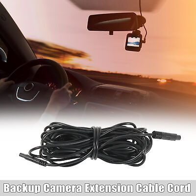 #ad Car 4 Pins 20ft 6m Backup Camera Extension Cable Dash Camera Cord Wires Vehicle $12.82