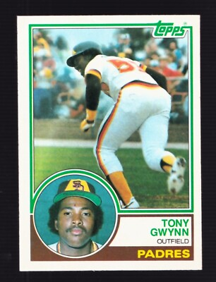 #ad 1983 Topps Tony Gwynn San Diego Padres #482 Rookie RC VERY SHARP CARD LOOK ⭐ XX $59.00