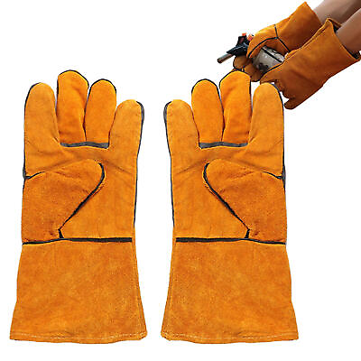 #ad 1 Pair Oven Gloves Heat Resistant Mitts BBQ Gloves for Cooking Baking $22.29