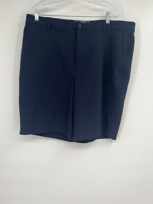 #ad FootJoy FJ Shorts Mens Blue Chino Stretch Golf Activewear Flat Front Sz 40 $20.00