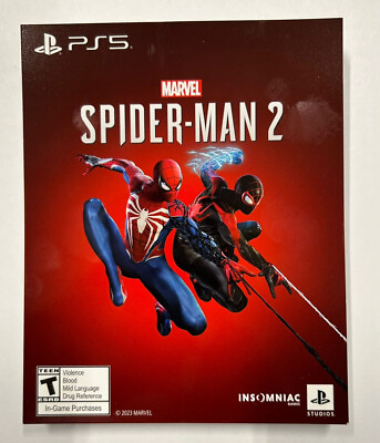 #ad Marvel#x27;s Spider Man 2 Sony PlayStation 5 Game Code Unscratched PS5 $34.99