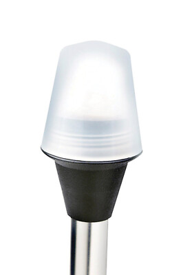 #ad Seachoice 2951 ABS Plastic Aluminum 12V LED Pole Light 24 H in. with Chrome Base $53.87