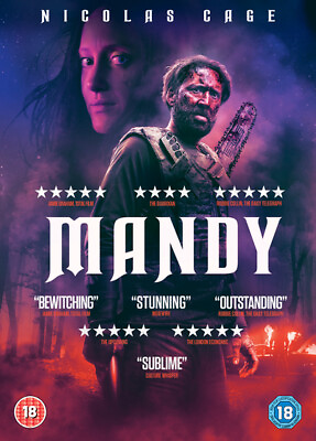 #ad Mandy DVD Andrea Riseborough Nicolas Cage Olwen Fouere Ned Dennehy UK IMPORT $10.55