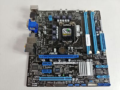 #ad Asus P8H61 M PRO CM6630 LGA 1155 DDR3 SDRAM Desktop Motherboard $29.99