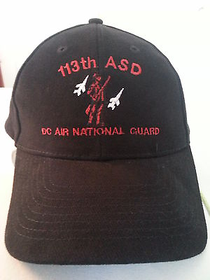 #ad 113TH ASD DC Air National Guard Air Force Military Ball Cap Hat Strapback $10.19