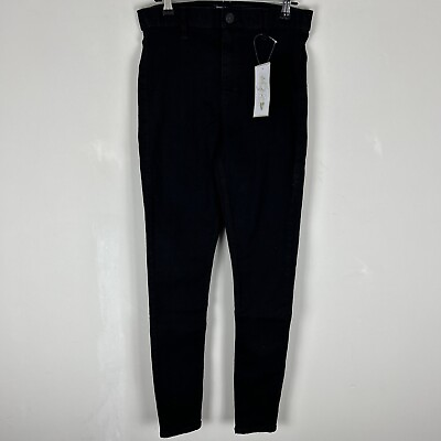 #ad V by Very Super High Waist Black Jeans UK10 QPNWQ 28x28” GBP 5.00