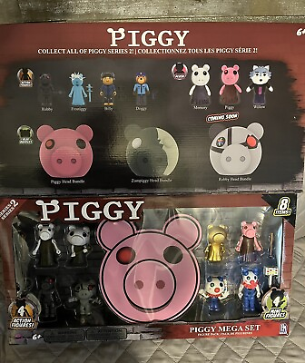 #ad Piggy Series 2 MEGA SET 8 Pack Action Figures 2021 Brand New. Collect Them All $22.00