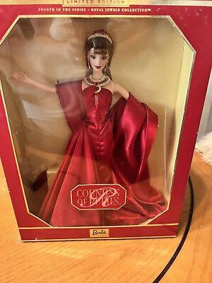 #ad Countess of Rubies Barbie Doll Royal Jewels Collection 4th in a Series $75.00
