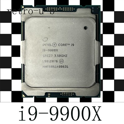 #ad Intel Core i9 9900X SREZ7 10Cores 20Threads 3.5GHz LGA2066 CPU Processor $340.00
