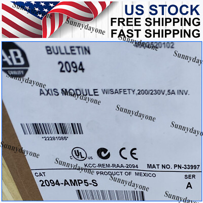 #ad New 2094 AMP5 S 2094AMP5S Kinetix 6000 Axis Module $1215.00