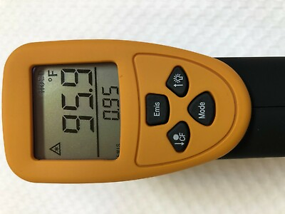 #ad Digital Infrared Thermometer w Laser Pointer Quick Body surface Temperature scan $67.77